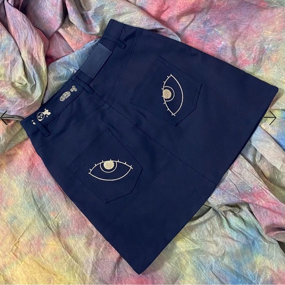 LAZY OAF x Laura Callaghan Eyes On My Butt Skirt - Picture 2 of 9